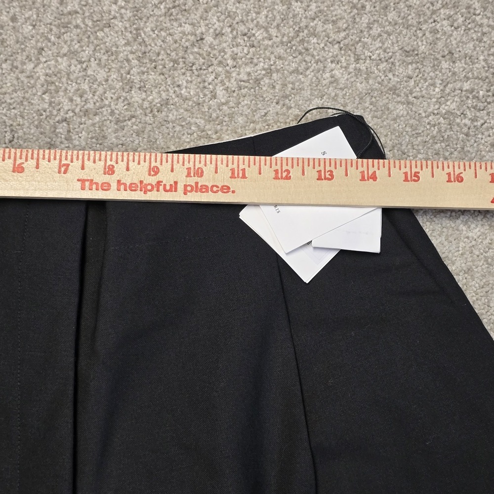 Sandro Hodei Culottes Pants 40 EU 8 US Black Pleated Cropped‎ Wide Leg - Picture 8 of 9